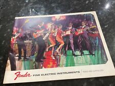 1965-66 Fender Katalog Original Last One Pre CBS
