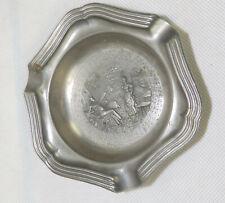 Alter Zinn Aschenbecher Durchmesser ca. 12 cm Zinnaschenbecher 