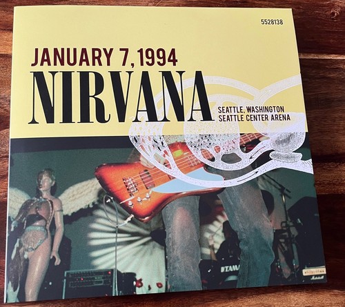 Nirvana utero live 3 lp - utero,