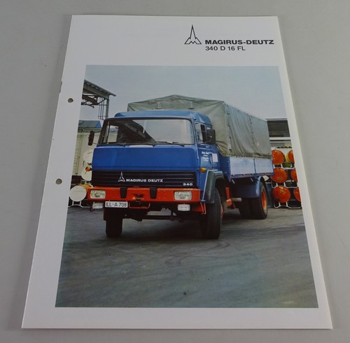 Prospekt magirus deutz - prospekt, 340