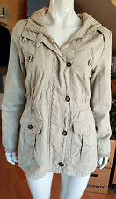 Kapuzenjacke Pimkie Parka Pimkie Kurzmantel Pimkie Mantel Stutzer beige Jacke 38