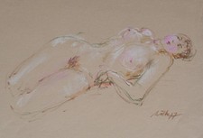 Bernt Wilke Frauenakt liegend