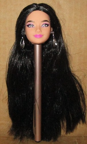 Barbie kopf lange haare - kopf,,