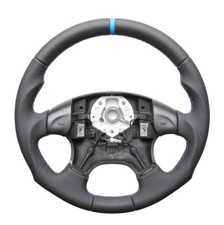 VW Lenkrad Golf 3 Passat 35i Tuning Neu Beziehen 12 Uhr hellblau 57963