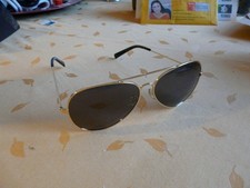 Sonnenbrille Retro Vintage ? Herren Metallgestell gold Pilotenbrille Tropfenform