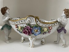 KPM Cherub Blumenmuster Schale