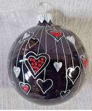 dekorative Glaskugel Baumkugel