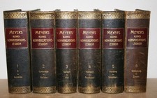 6 Bände: Meyers Kleines