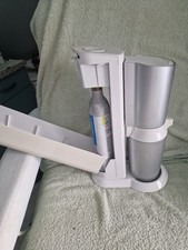 Sodastream Wassersprudler Gasflasche 2 Glasflaschen Abtropfgeestell wie neu