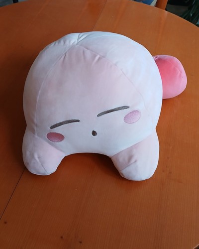 Schlafender kirby plüschfigur - schlafender,