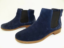 Clarks Schuhe Chelsea Boots Stiefel Stiefeletten Winter Damen Leder Gr.38 TOP