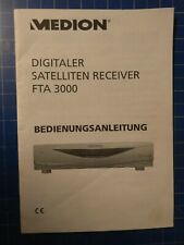 MEDION Digitaler Satelliten Receiver FTA3000 Bedienungsanleitung H-16400