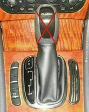 Schaltsack Mercedes C-Klasse CLK W203 Automatik Schaltmanschette Carbon Schwarz
