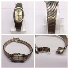 Armbanduhr 835er Silber BEHA Incabloc Handaufzug Silberarmbanduhr 