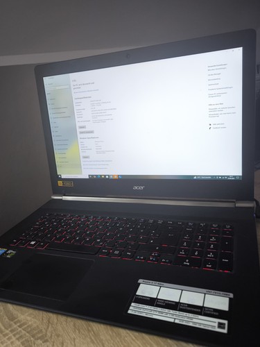 Acer v17 nitro aspire - v17,