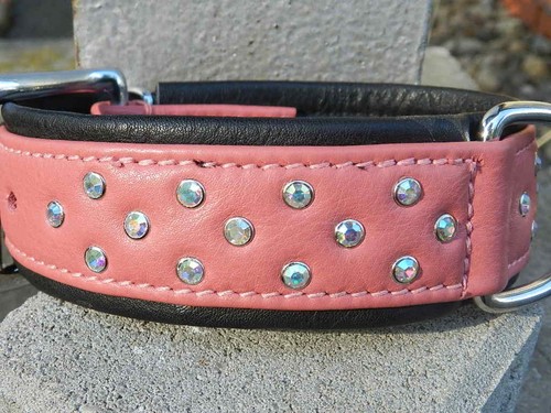 Hundehalsband 45cm leder - hundehalsband,