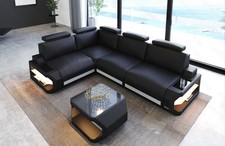 Ecksofa Leder Designercouch