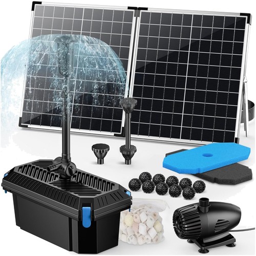 55w solar teichfilter brunnen - solar,