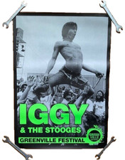 Iggy Pop Poster / Plakat Greenville Festival