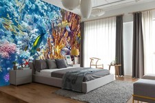 3D Koralle Fisch Q5115 Tapete