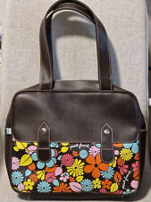 Paul Frank Handtasche Tasche, bunt mit Blumen, ca. 36 x 30 x 9 cm