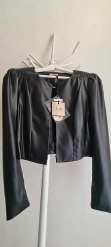 Liu kunstlederjacke mit - jo,,