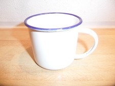 Alter Emaille Tasse ca. Ø 8
