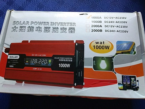 Solar power inverter 1000 a - solar,
