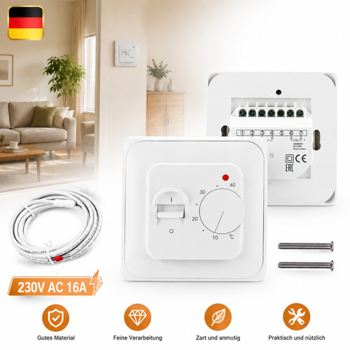 Fußbodenheizung thermostat - fußbodenheizung,