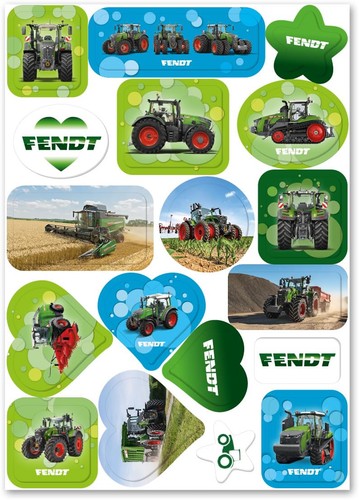 Sticker fendt traktor - 18,