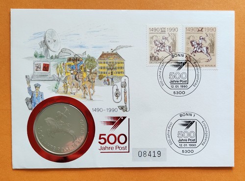 500 jahre post - *, numisbrief