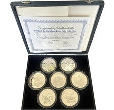 Birds of the Caribbean - Vögel der Karibik - 100$ Silber Münzen - Proof