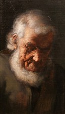 GEMÄLDE Antik "Théodule