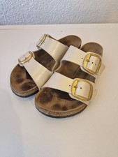 Birkenstock Arizona Big Buckle Größe.39 Farbe Creme Perlmutt