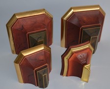 4x Wandkonsole Holzkonsole