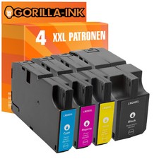 4 Patronen XXL für Lexmark