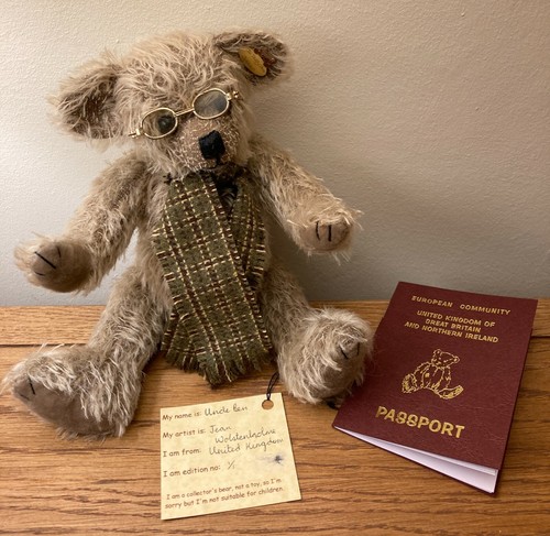 Seltener ooak teddybär - seltener,
