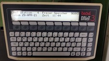 DLOG NC-SYSTEME Dnet II Industrie Bedienterminal  und Stecker, geprüft