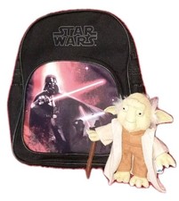 STAR WARS Rucksack Yoda Stoff Figur Kinder Schlafanzug 