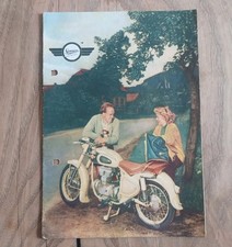 Prospekte Original Simson MZ Zeitung Werbung Motorrad Foto alte Reklame