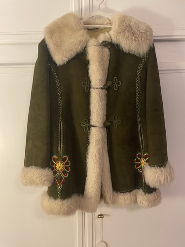Vintage folklore lammfell - vintage,