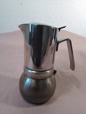 Stella Lucida,Espressokocher,Mokkabereiter,für 2 Tassen,Edelstahl 18/8,Vintage