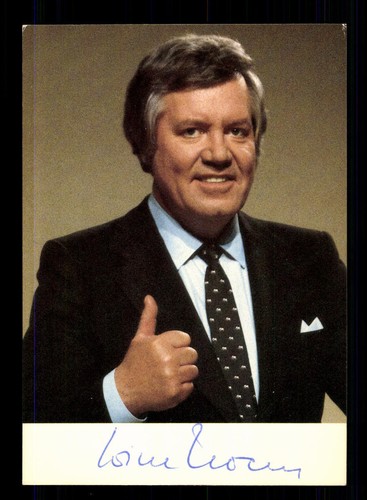 Wim thoelke autogrammkarte - thoelke,