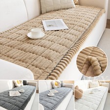 Dicke Sofa überzug Weiches Kord Universal Couch überzug 2 3 4 Sitzer Sofabezug
