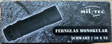 Mil-Tec Fernglas Monokular 10 x 25 Armee Jagen Outdoor Fernrohr 10-Fach Zoom Neu