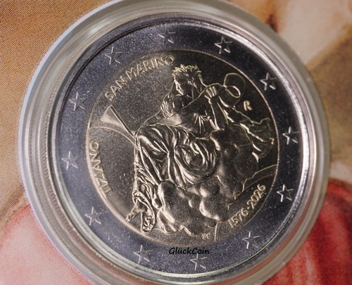 Euro gedenkmünze san marino - 2,
