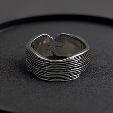 925 Sterling Silver Ring, -