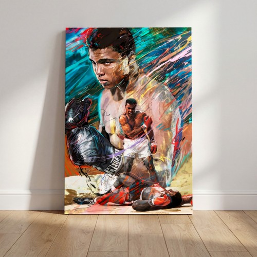 Boxing muhammad ali - ali, wandbild