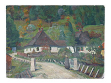 öl auf leinwand signiert - Öl,