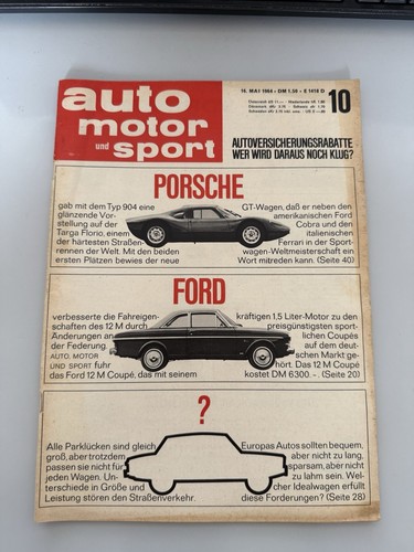 Zeitschrift auto motor und - auto,
